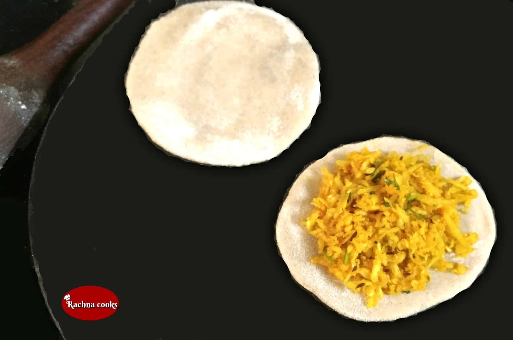 Receta de Mooli Paratha | Receta de Paratha de rábano relleno