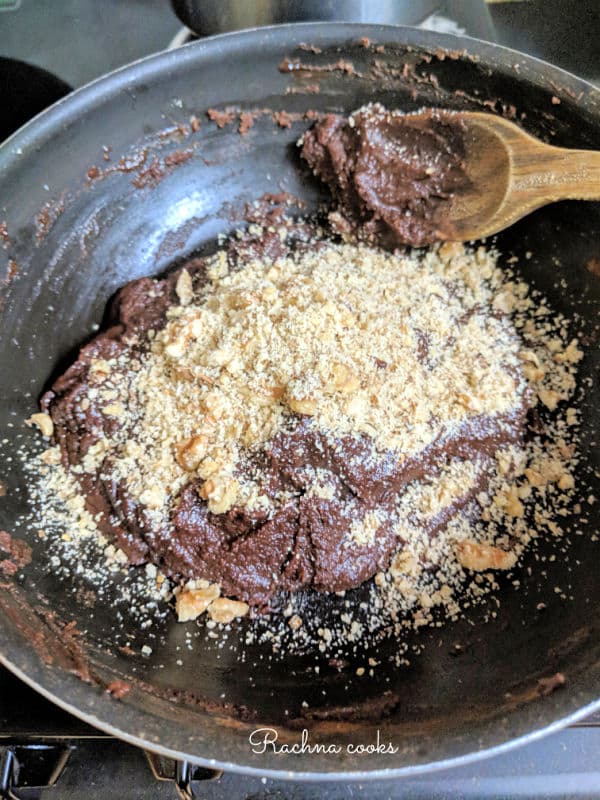 Peda de chocolate | Cómo hacer peda de chocolate con khoya