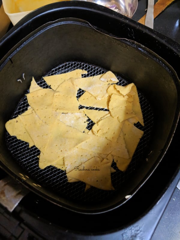 Receta fácil de chips de tortilla caseros para nachos (receta paso a paso)