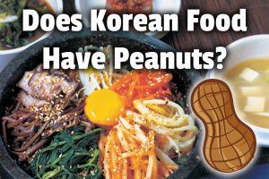 ¿La comida coreana contiene maní? (No muy seguido, pero...)