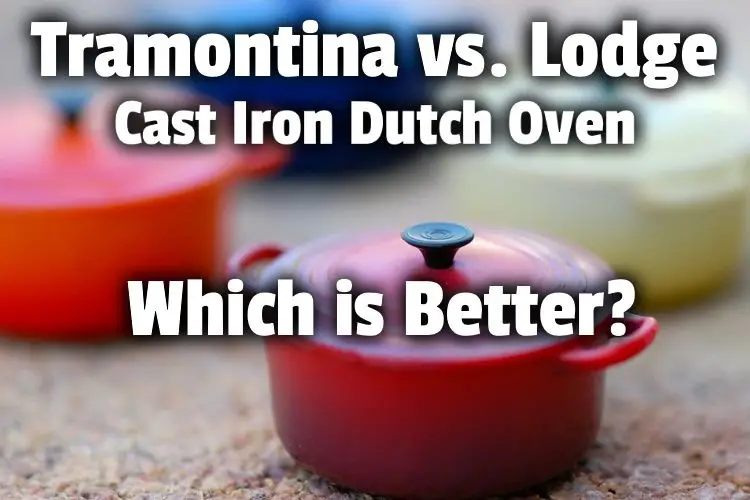 Horno holandés Tramontina versus Lodge de hierro fundido (¿cuál es mejor?)