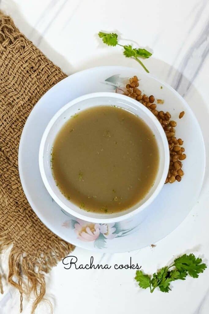 Sopa De Gramos De Caballo | Sopa kolu | Receta para bajar de peso rica en proteínas