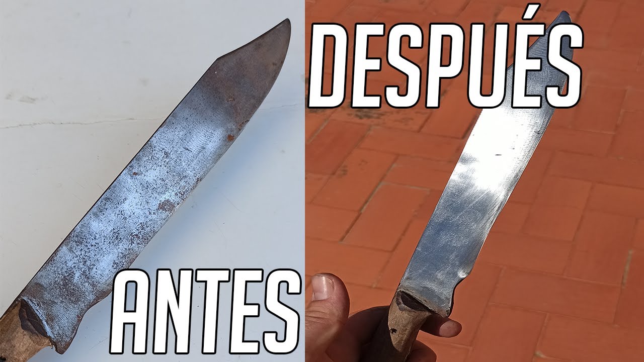 Cómo quitar el óxido de los cuchillos (¡la guía FÁCIL y RÁPIDA!)