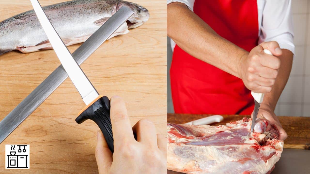 8 diferencias clave entre cuchillos para filetear y para deshuesar