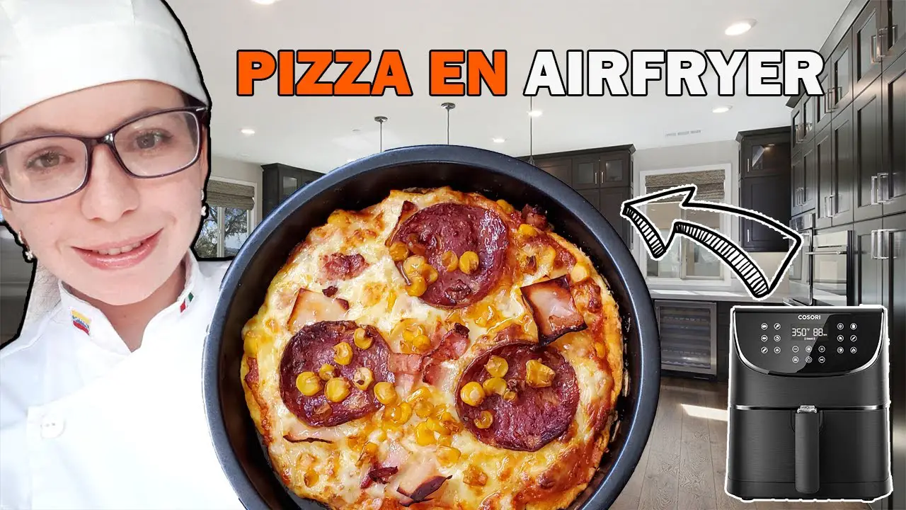 ¿Puedes freír una pizza al aire? (¡La MEJOR manera de hacerlo!)