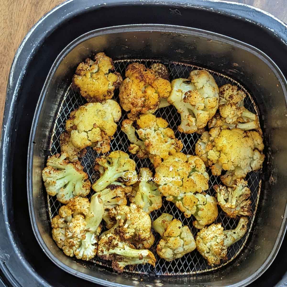 Coliflor congelada Air Fryer