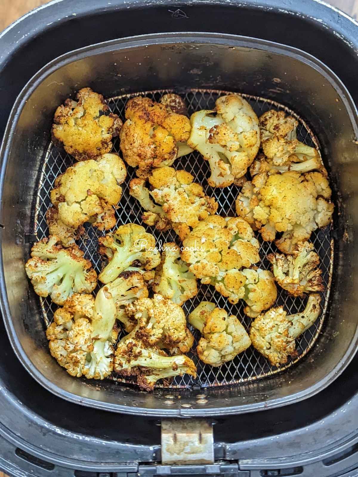 Coliflor congelada Air Fryer