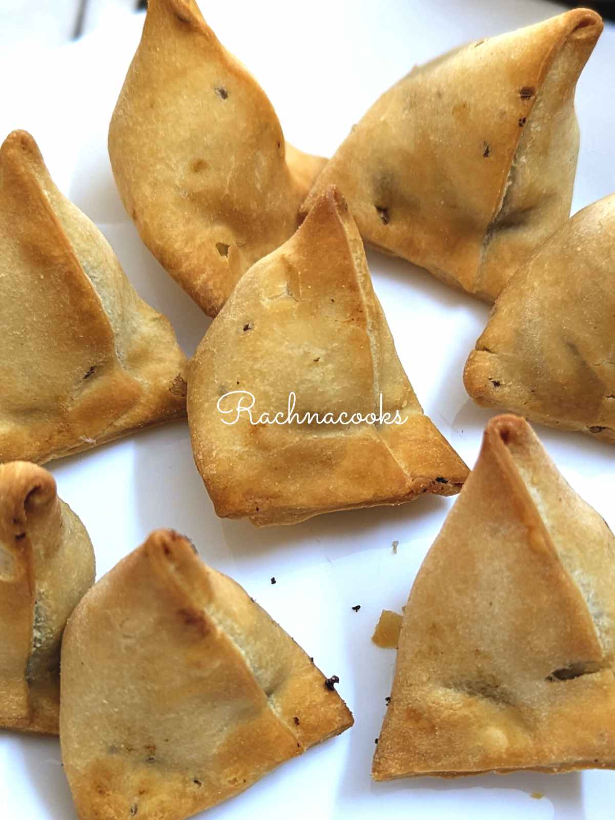Freidora de aire Samosa congelada