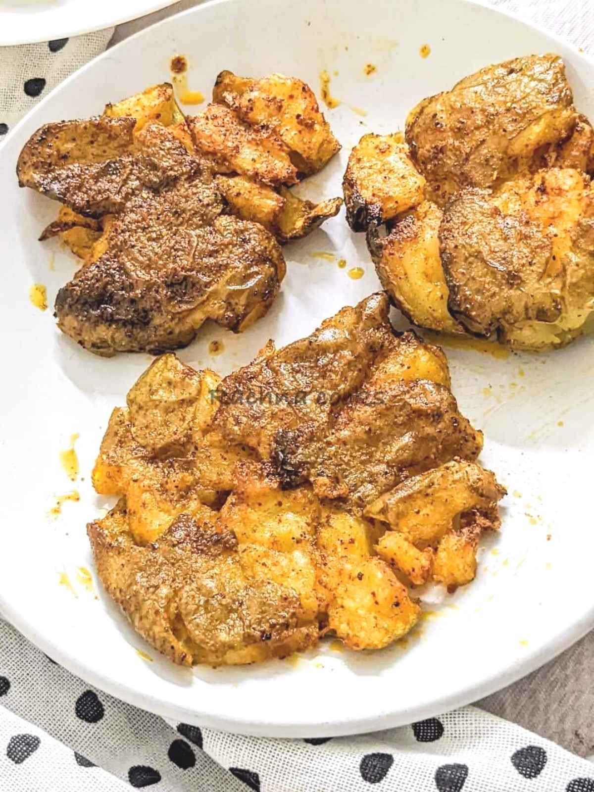 Puré de patatas de la freidora de aire caliente