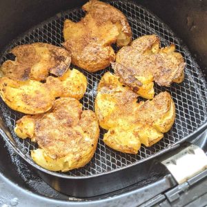 Puré de patatas de la freidora de aire caliente