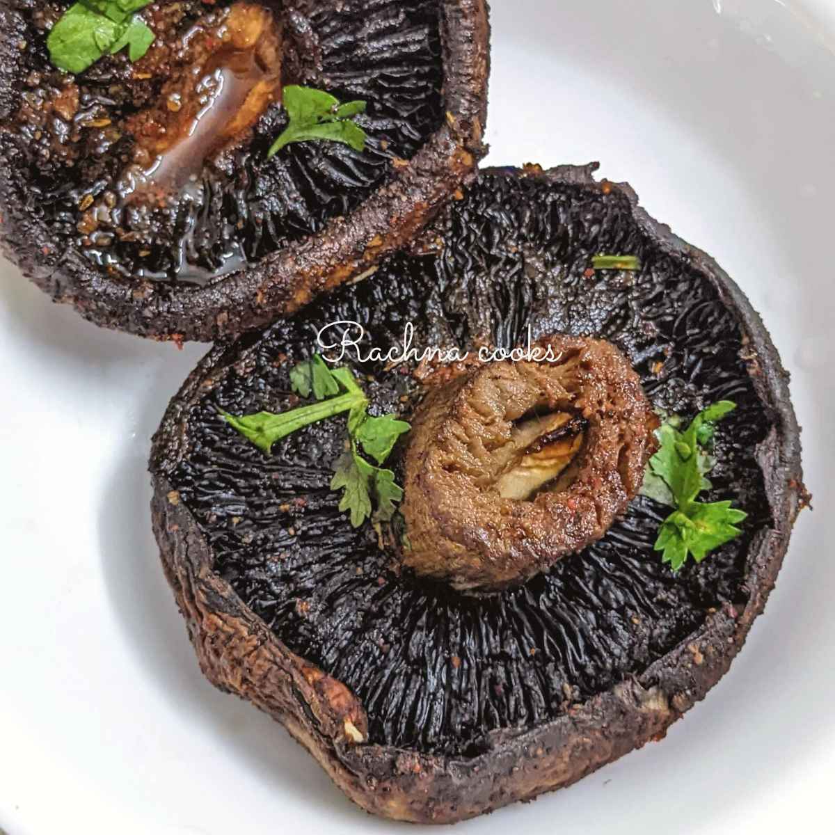Champiñones Portobello Air Fryer