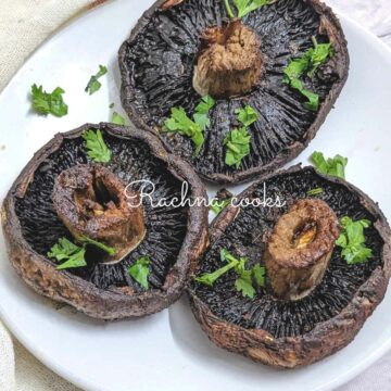 Champiñones Portobello Air Fryer