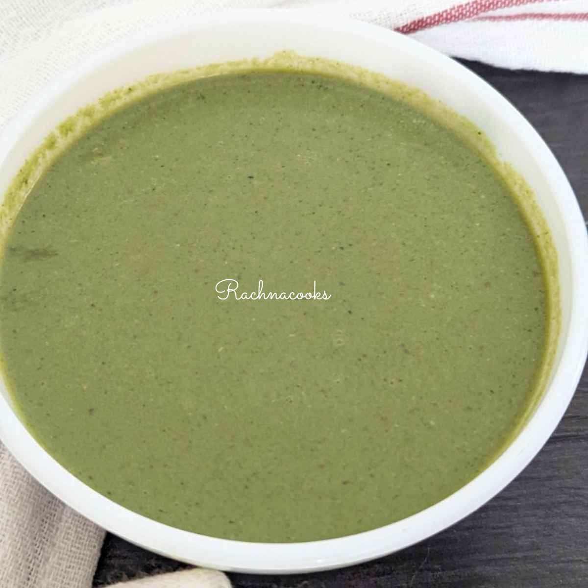 salsa de menta india
