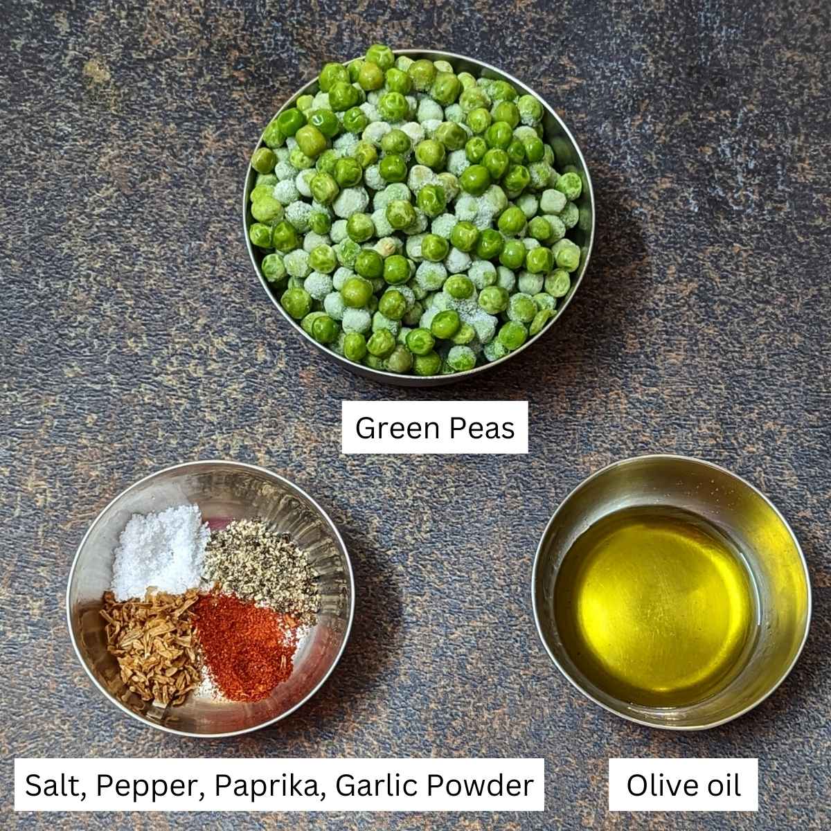 Guisantes de la freidora