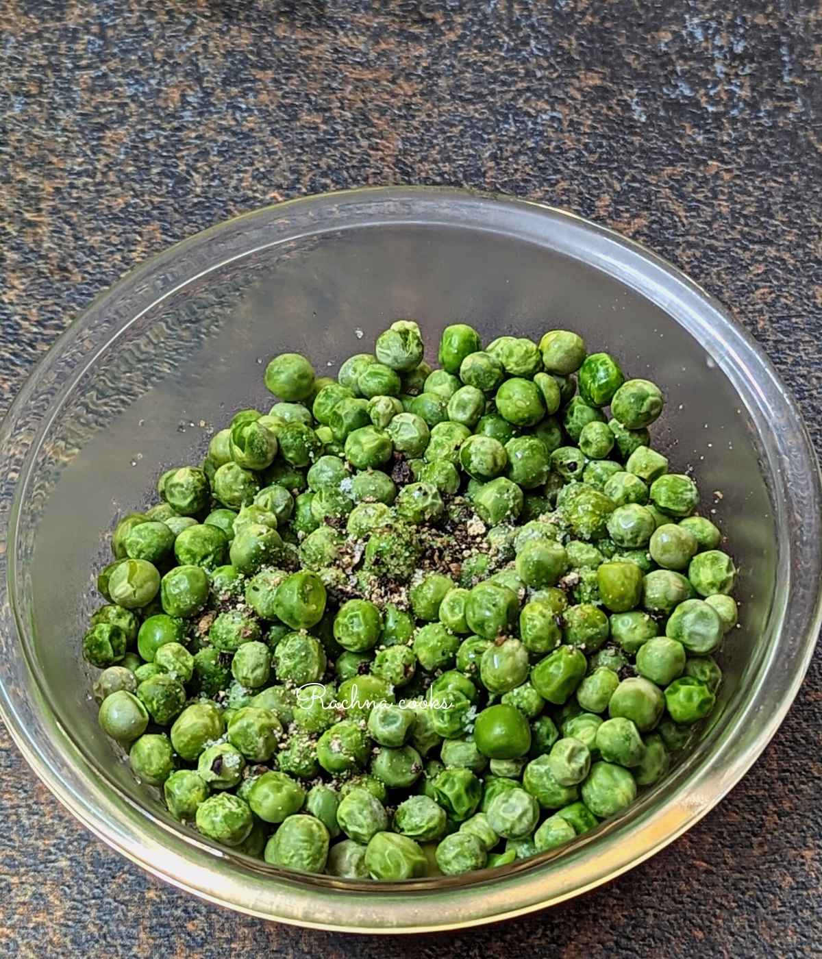 Guisantes de la freidora