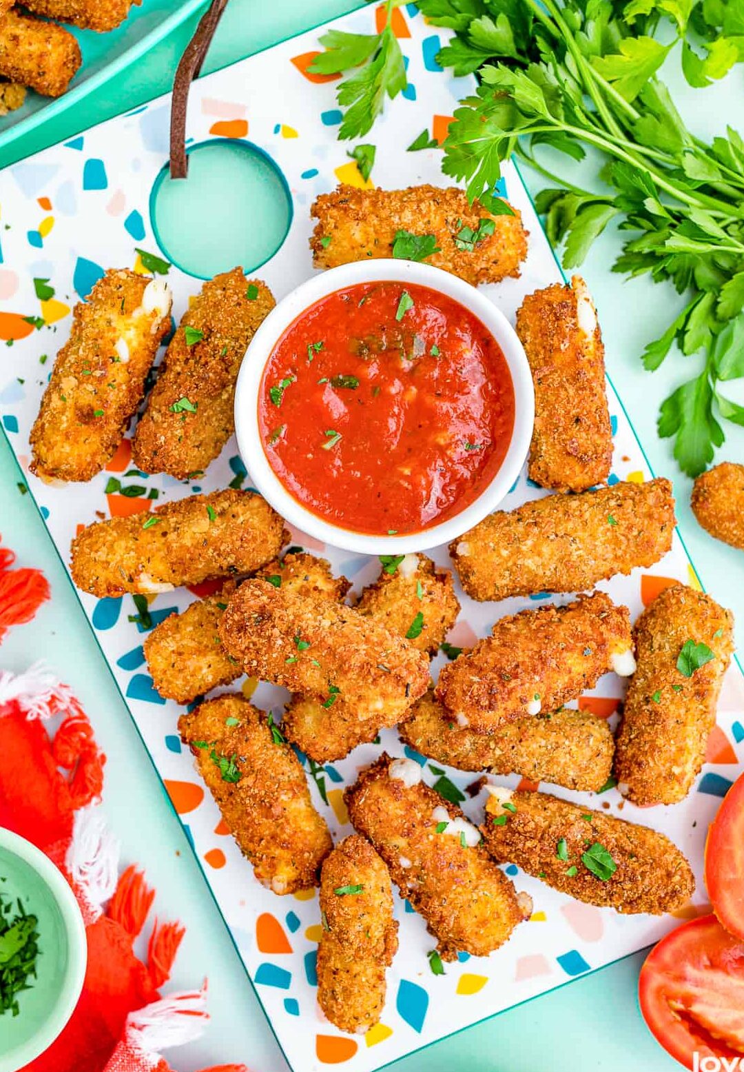 Palitos de mozzarella