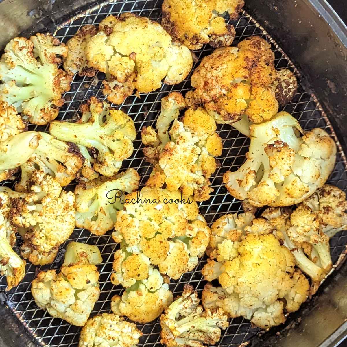 Coliflor congelada Air Fryer