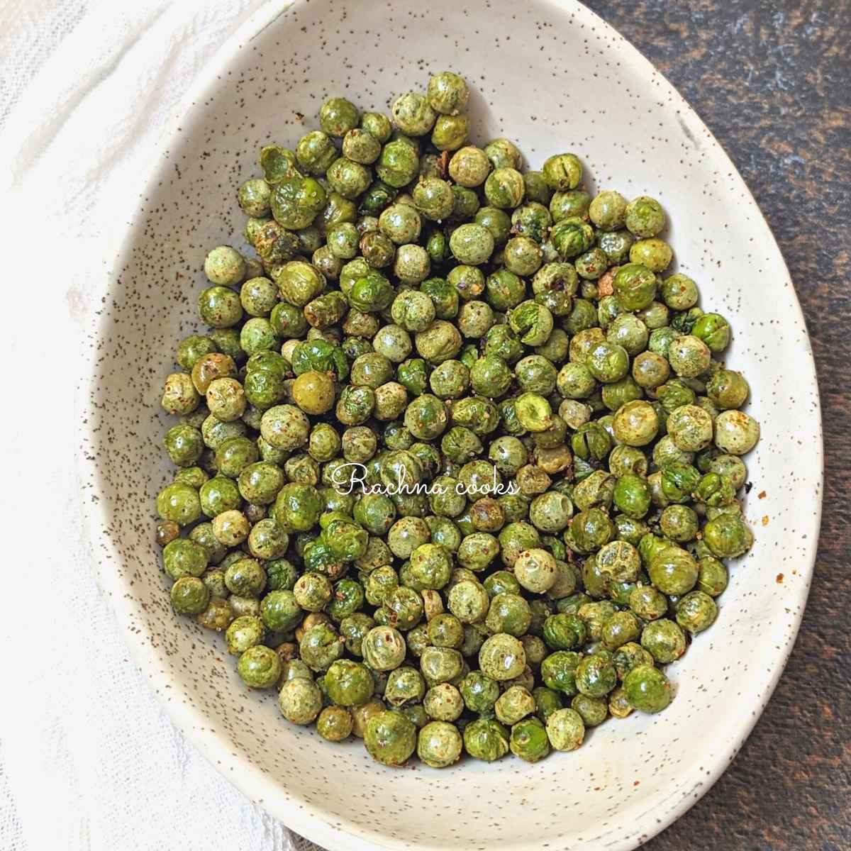 Guisantes de la freidora