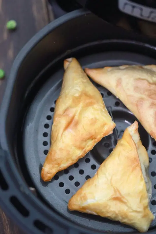 Samosas veganas Easy Air Fryer: cocción lenta y saludable