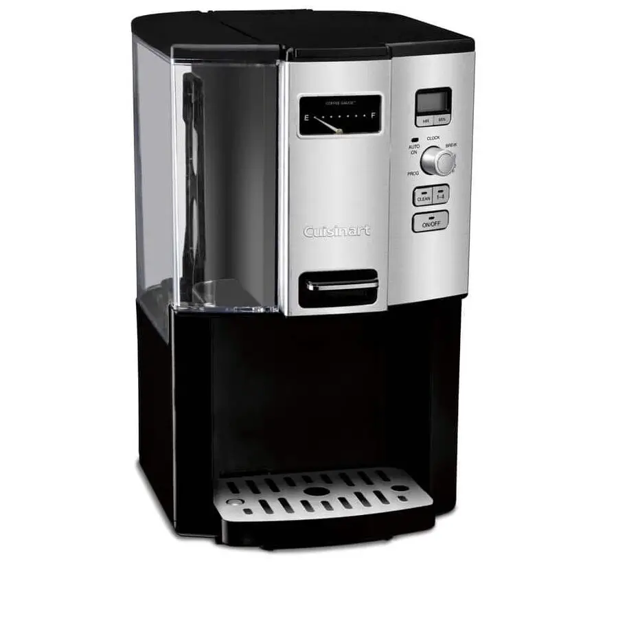 Cafetera de goteo Cuisinart de cromo negro para 12 tazas con configuraciones programables DCC-3000P1 - The Home Depot