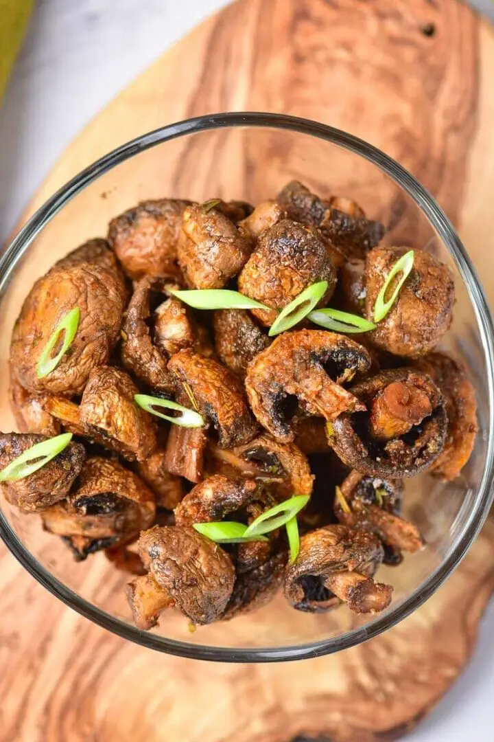 Champiñones Air Fryer: bondad crujiente - Upstate Ramblings