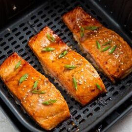 Salmón Air Fryer de Frozen - Lara Clevenger