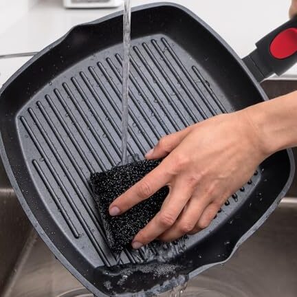 Amazon.com: Plancha para estufa con tapa de vidrio.