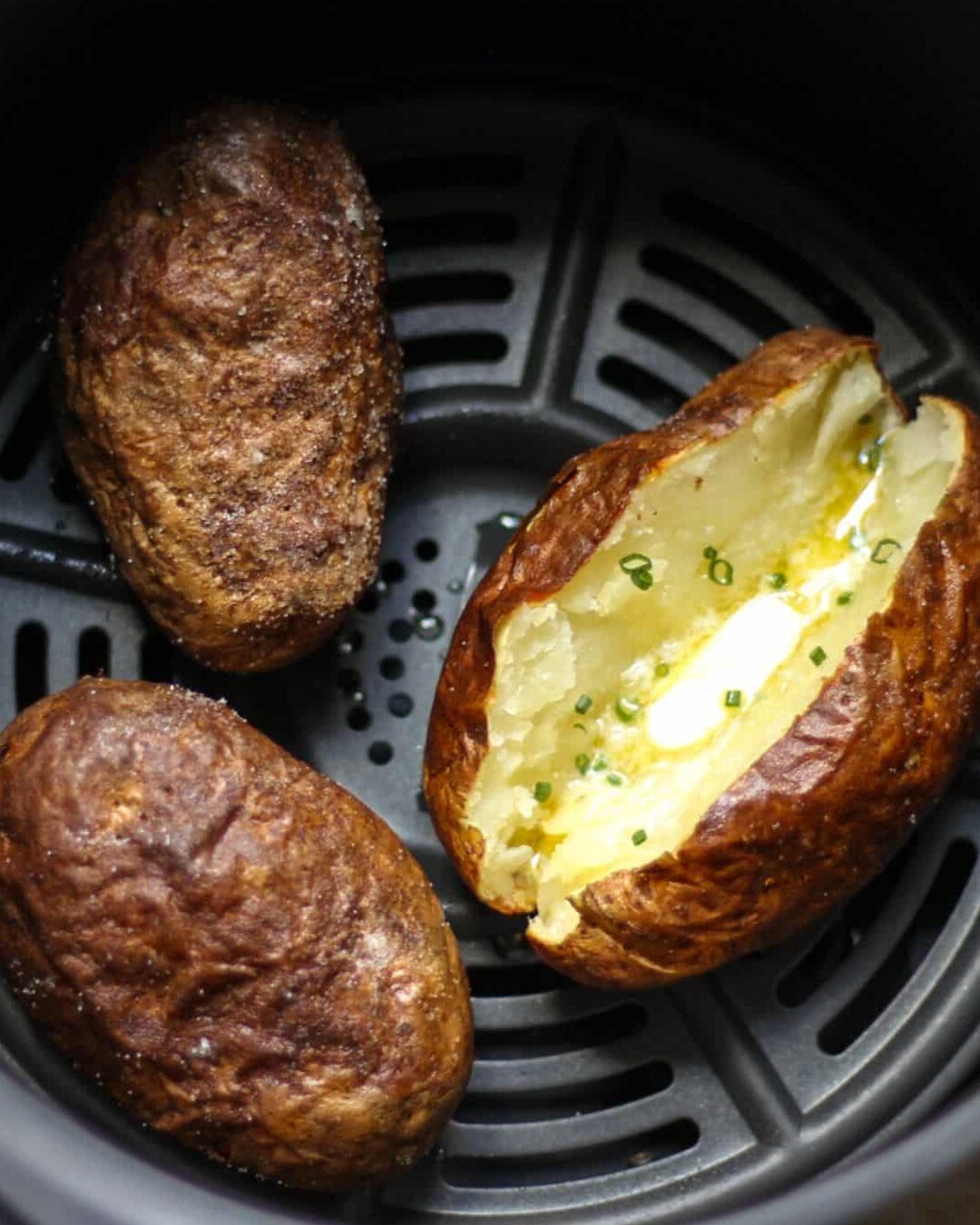 Cómo hornear patatas en una freidora - Savas Kitchen