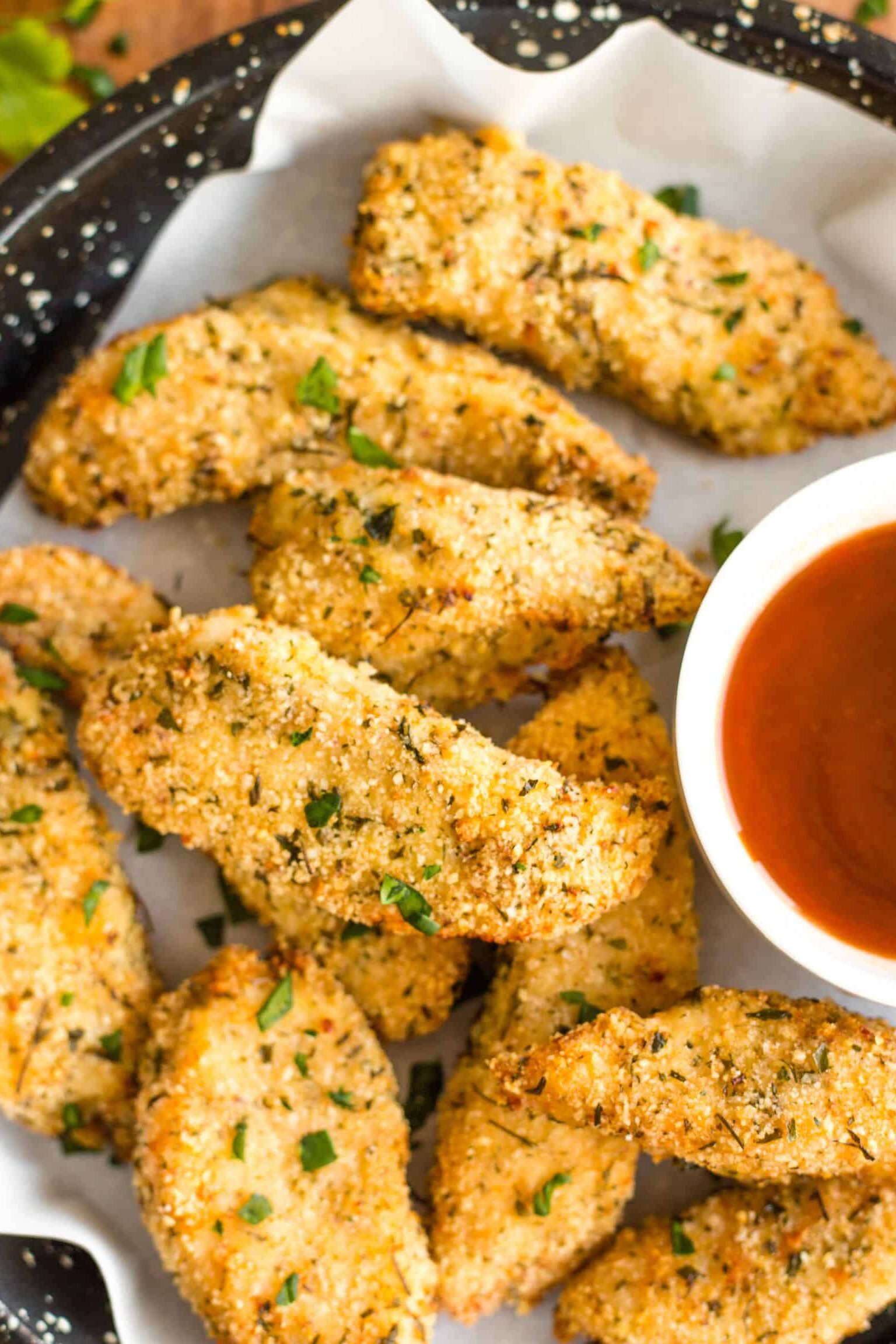 Pollo frito con freidora sin gluten